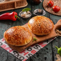شرائح جبنة مع نعناع